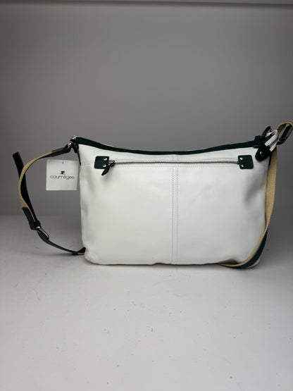 Vintage Courreges Leather Bag White
