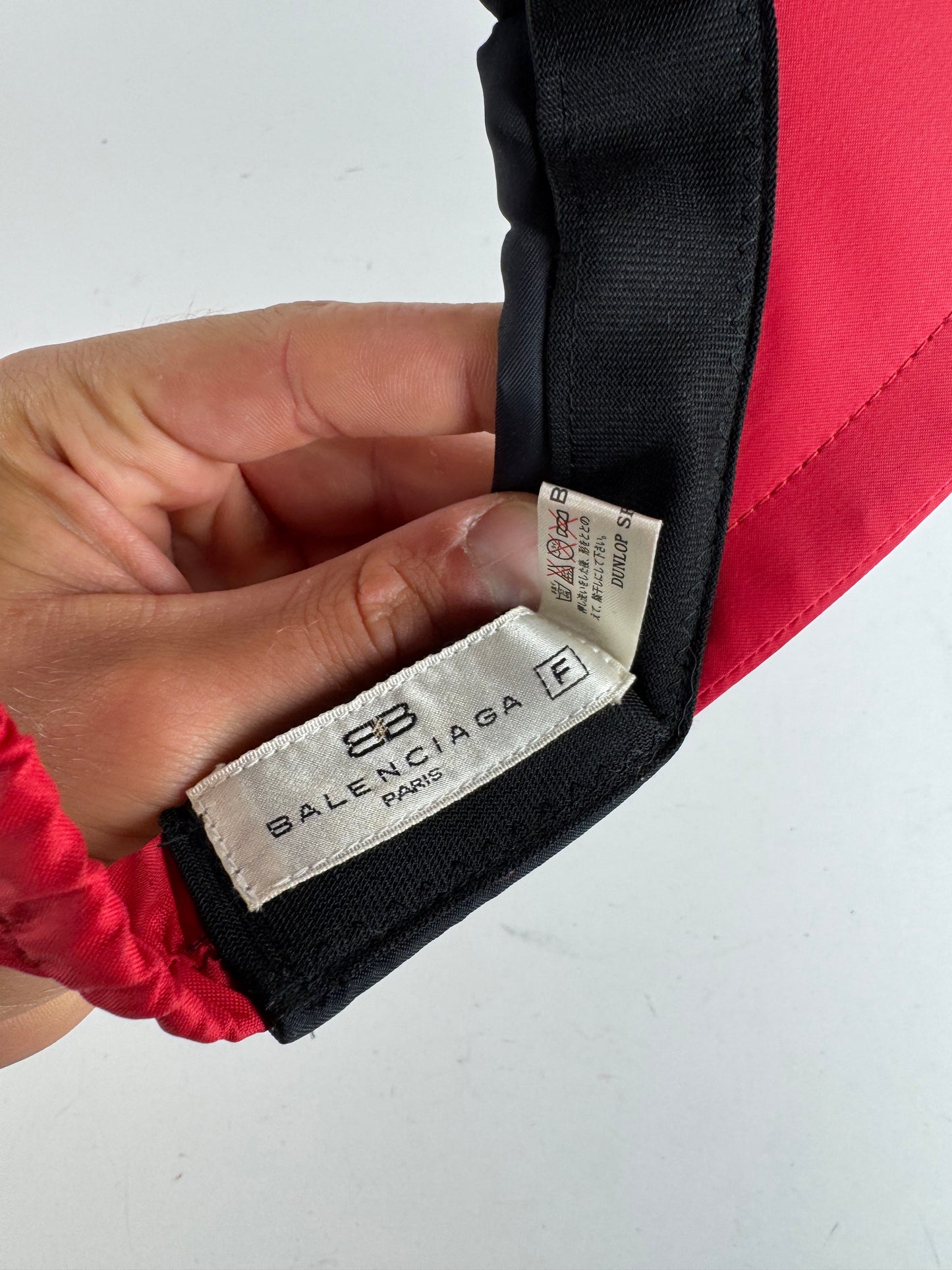 Vintage Balenciaga Suncape Red black