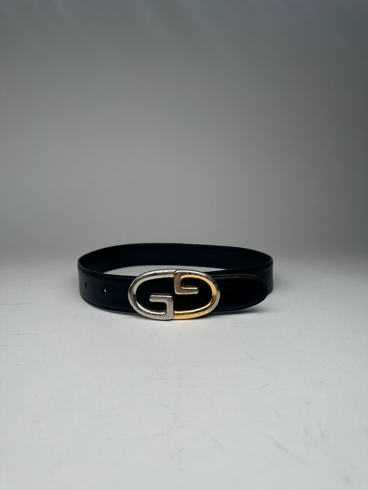 Vintage Gucci Leather belt black