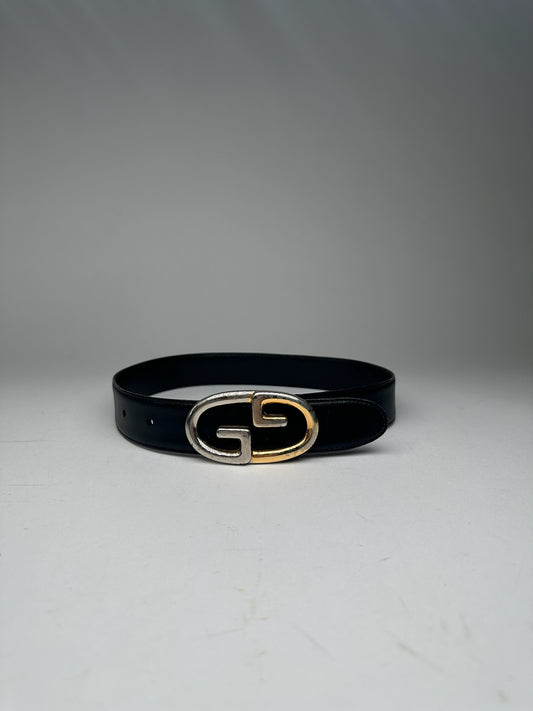 Vintage Gucci Leather belt black