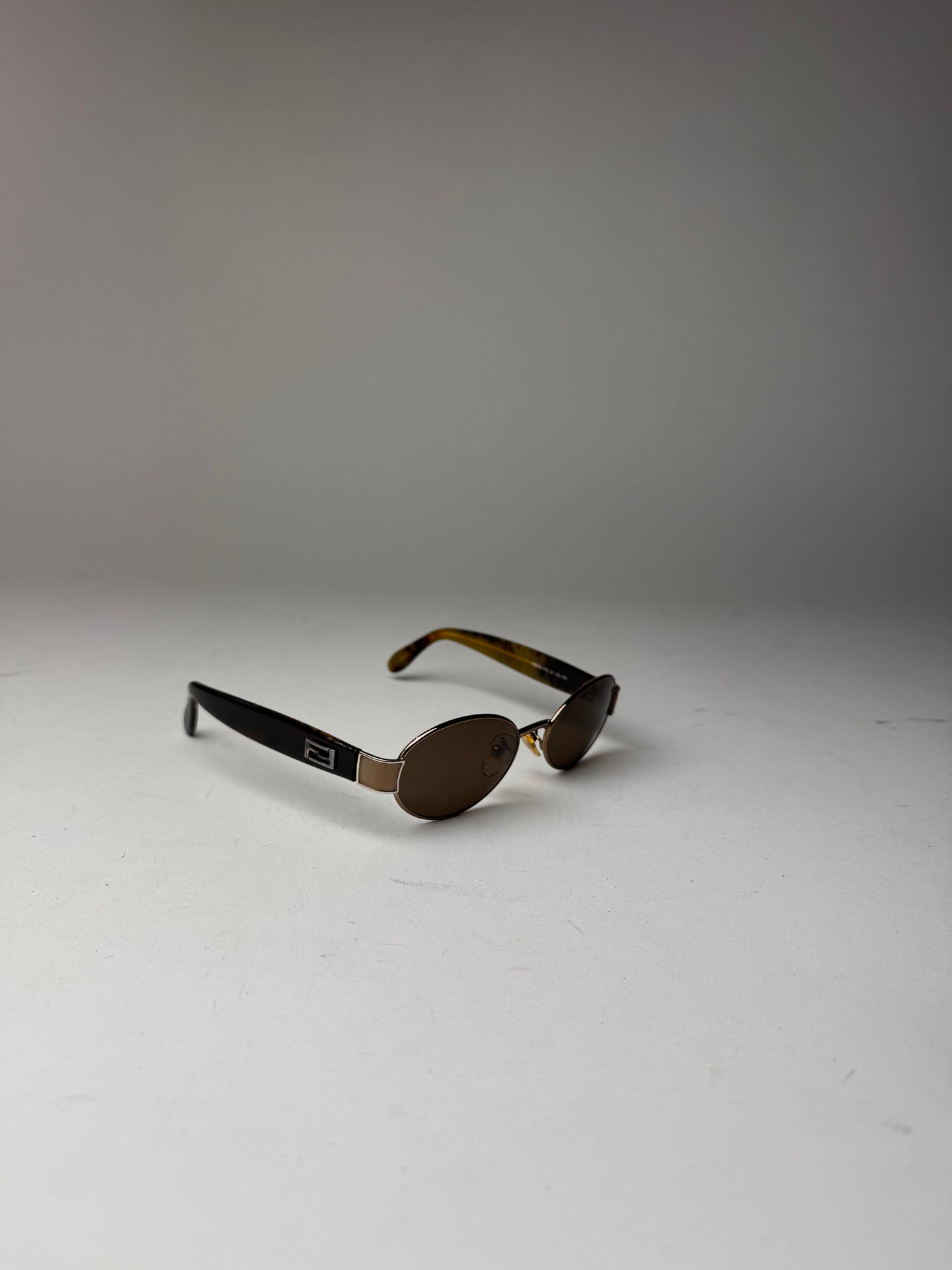 Vintage Fendi Sunglasses black gold