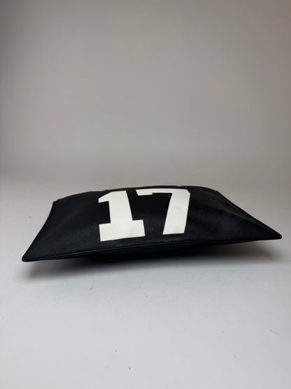 Pochette en cuir Givenchy Noir Pervert 17