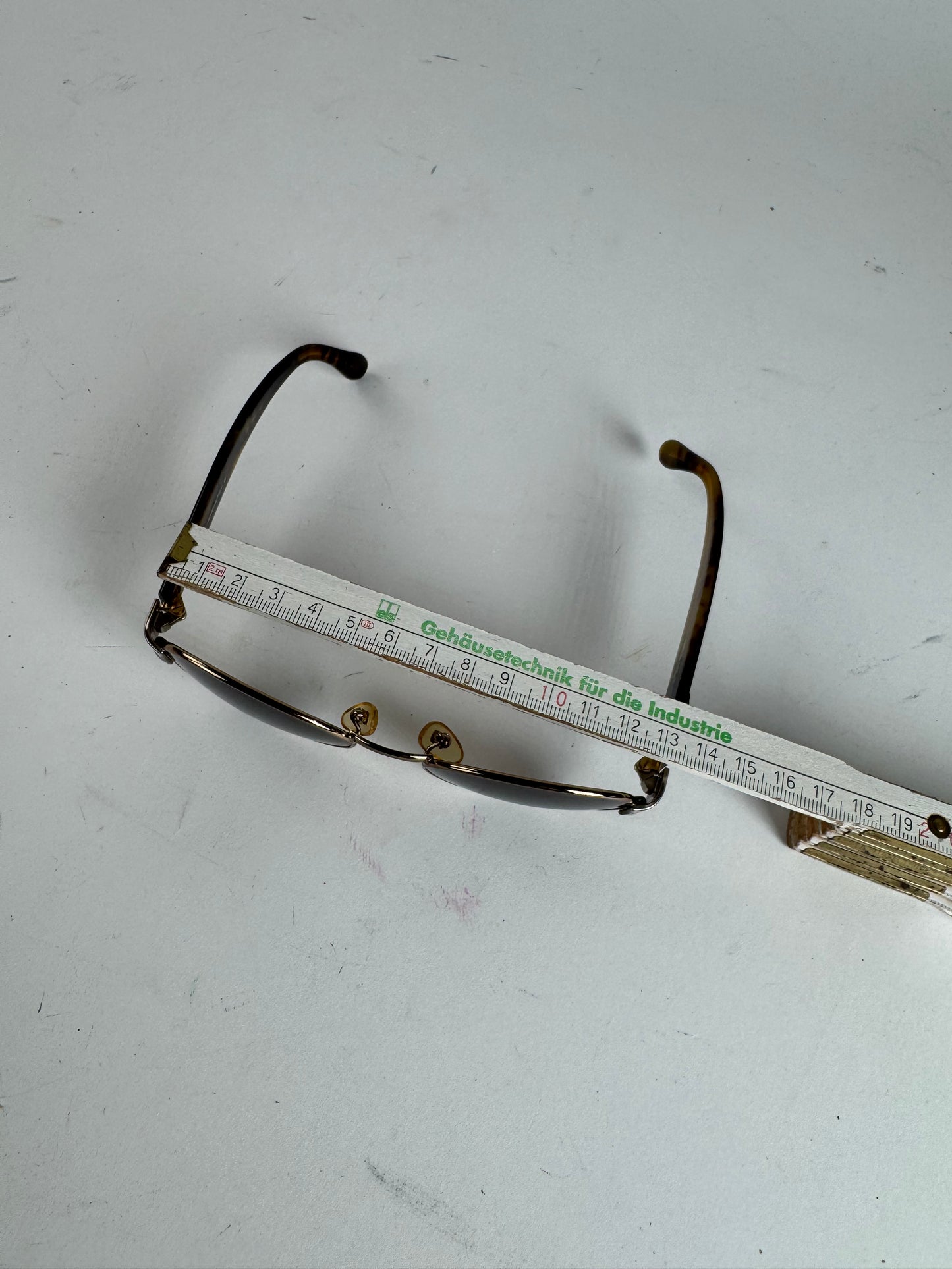 Vintage Fendi Sunglasses black gold