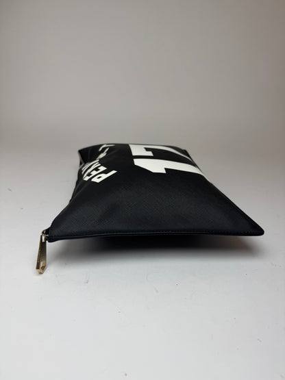 Pochette en cuir Givenchy Noir Pervert 17