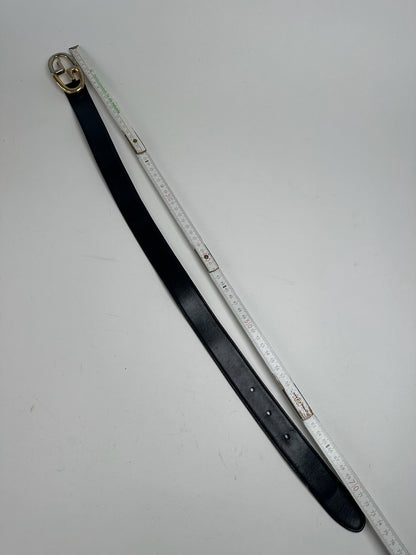 Vintage Gucci Leather belt black