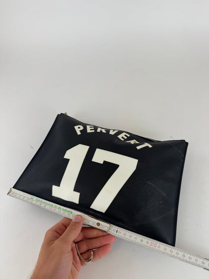 Pochette en cuir Givenchy Noir Pervert 17