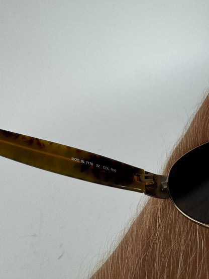 Vintage Fendi Sunglasses black gold