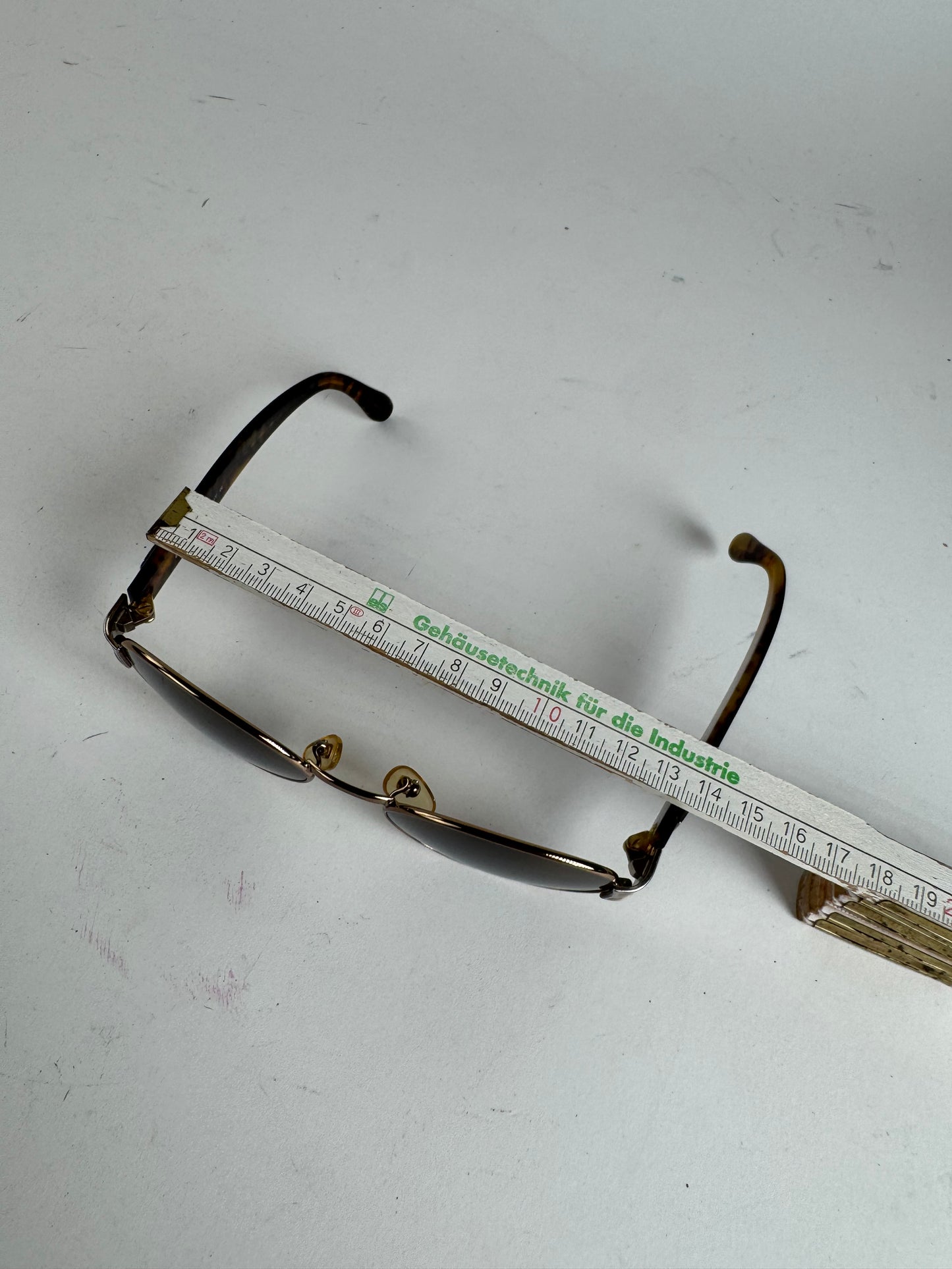 Vintage Fendi Sunglasses black gold