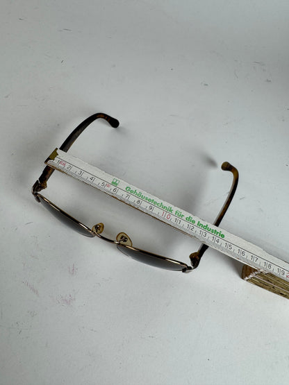 Vintage Fendi Sunglasses black gold