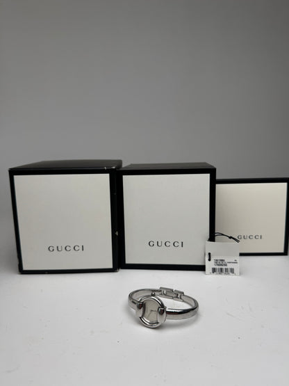 Vintage Gucci Horsebit Steel Watch