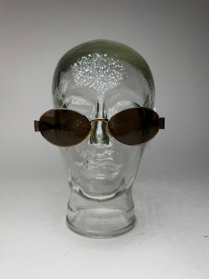 Vintage Fendi Sunglasses black gold