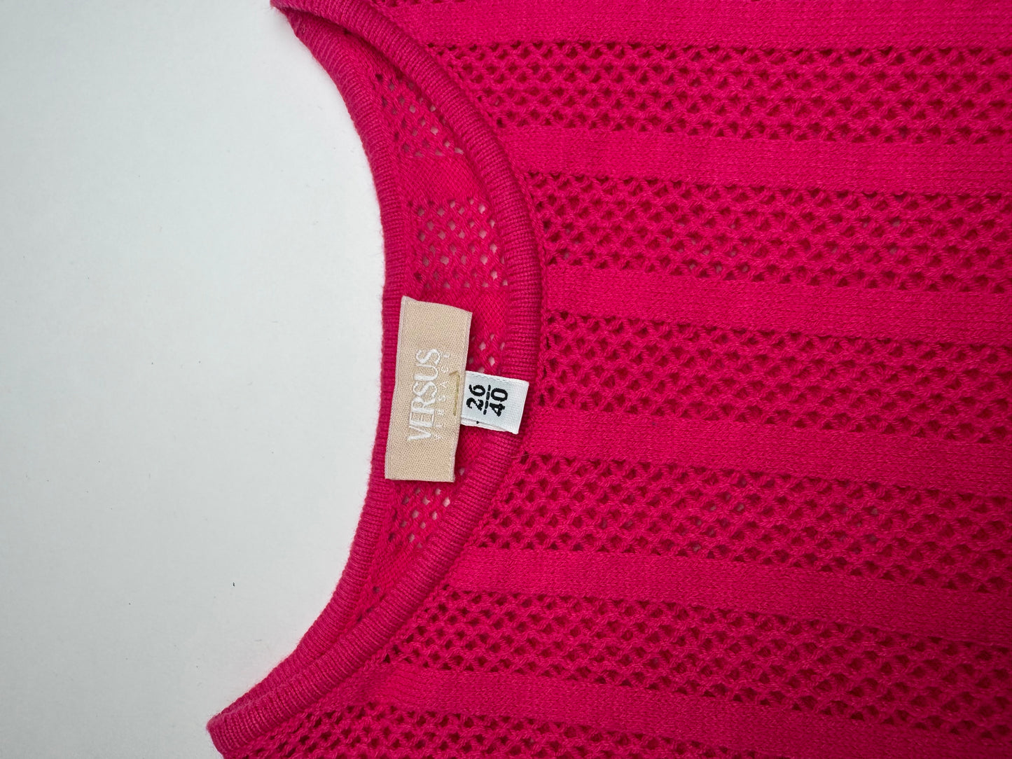 Vintage Versace Top Pink 38/M