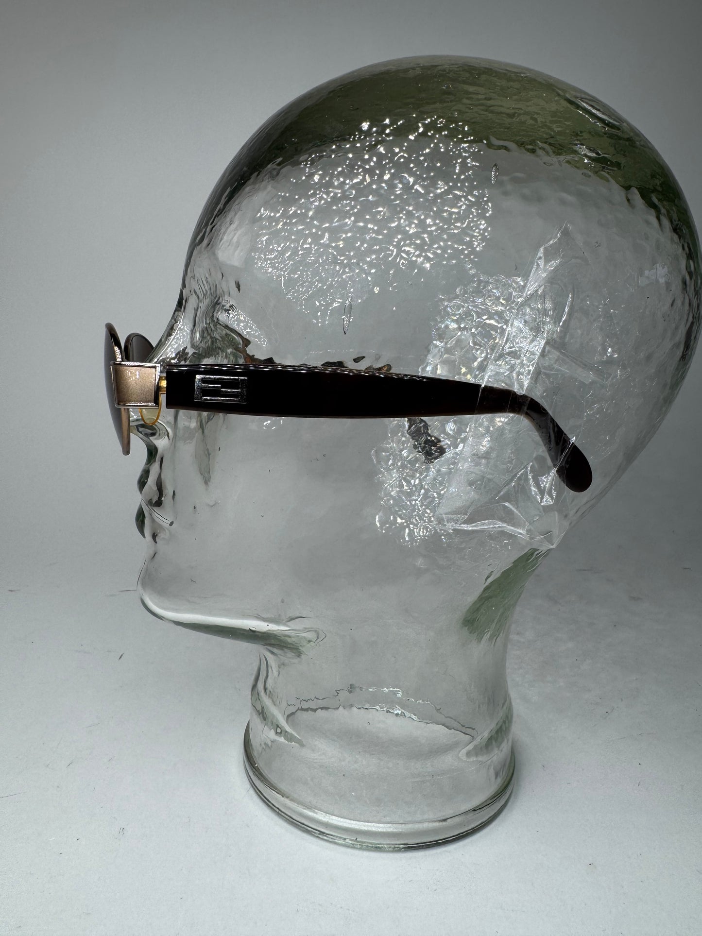 Vintage Fendi Sunglasses black gold