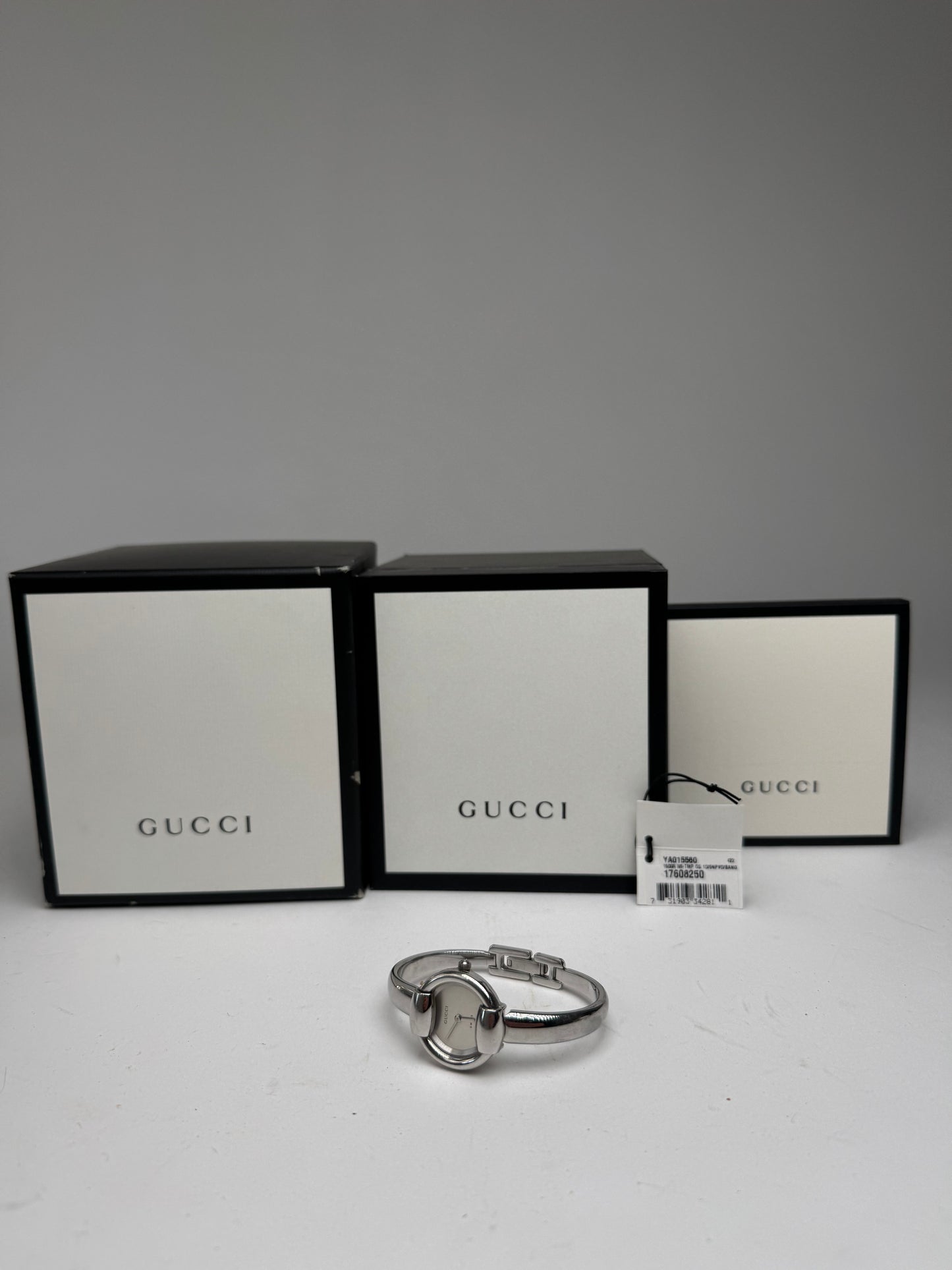 Vintage Gucci Horsebit Steel Watch