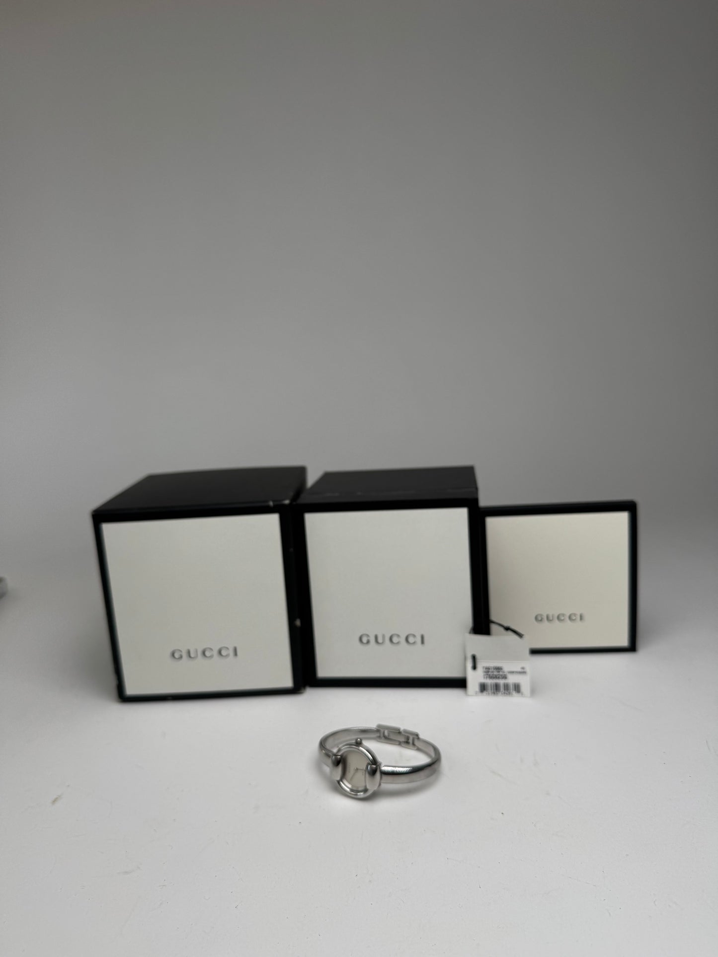 Vintage Gucci Horsebit Steel Watch