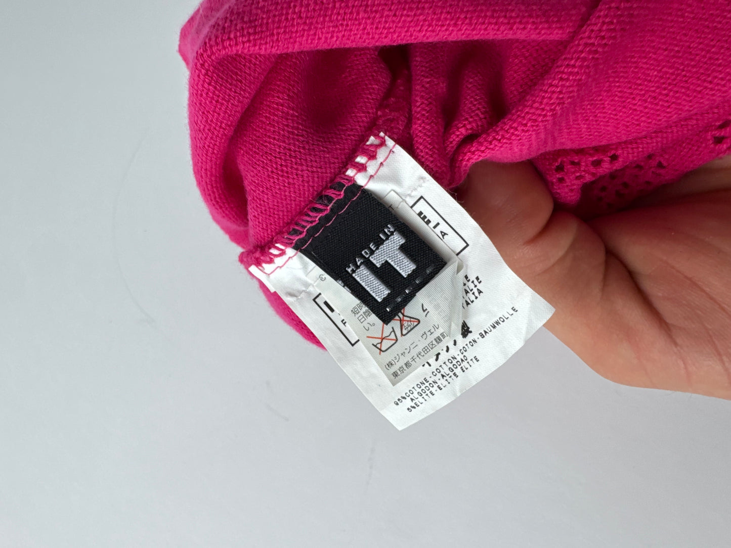 Vintage Versace Top Pink 38/M