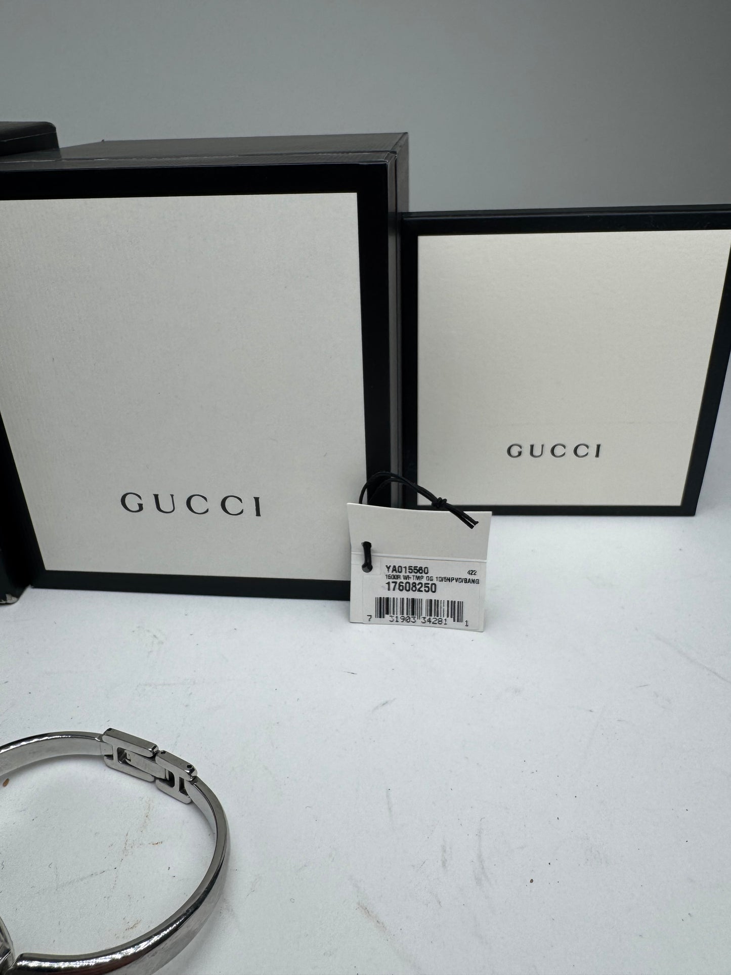 Vintage Gucci Horsebit Steel Watch