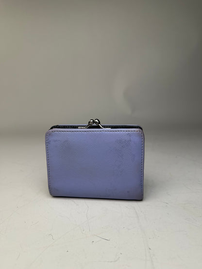 Vintage Vivienne Westwood Textured Wallet Lavender Silver