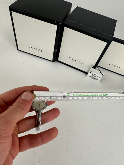 Vintage Gucci Horsebit Steel Watch