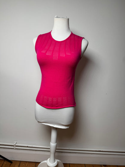 Vintage Versace Top Pink 38/M
