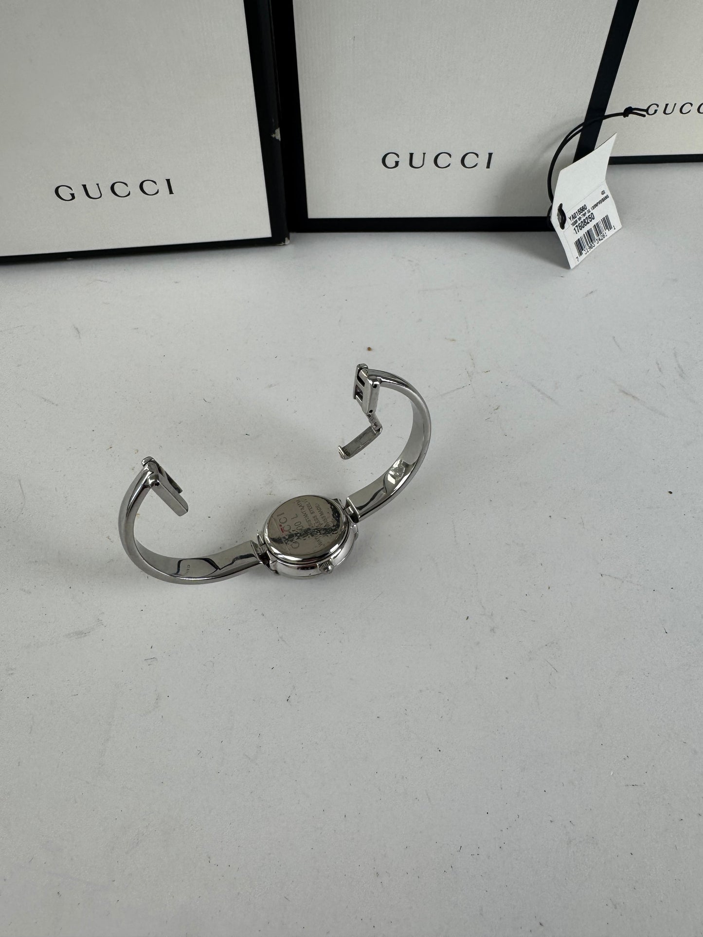 Vintage Gucci Horsebit Steel Watch