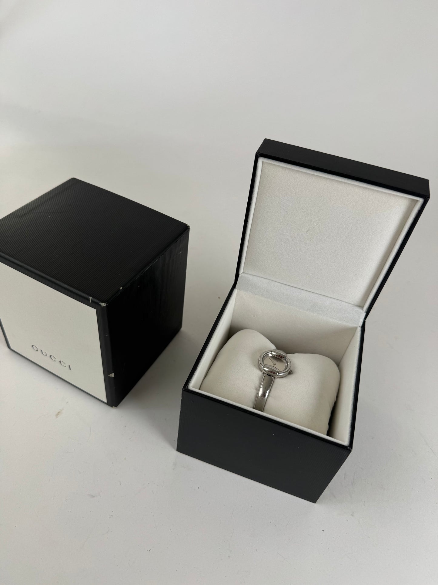 Vintage Gucci Horsebit Steel Watch