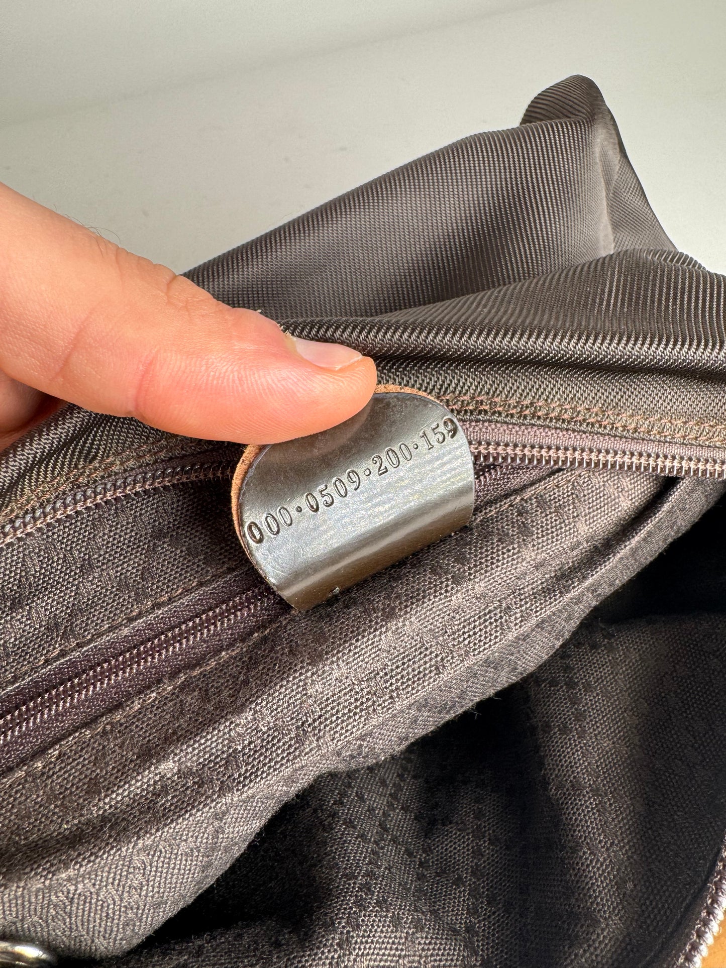 Vintage Gucci Bamboo Top Handle Bag Brown