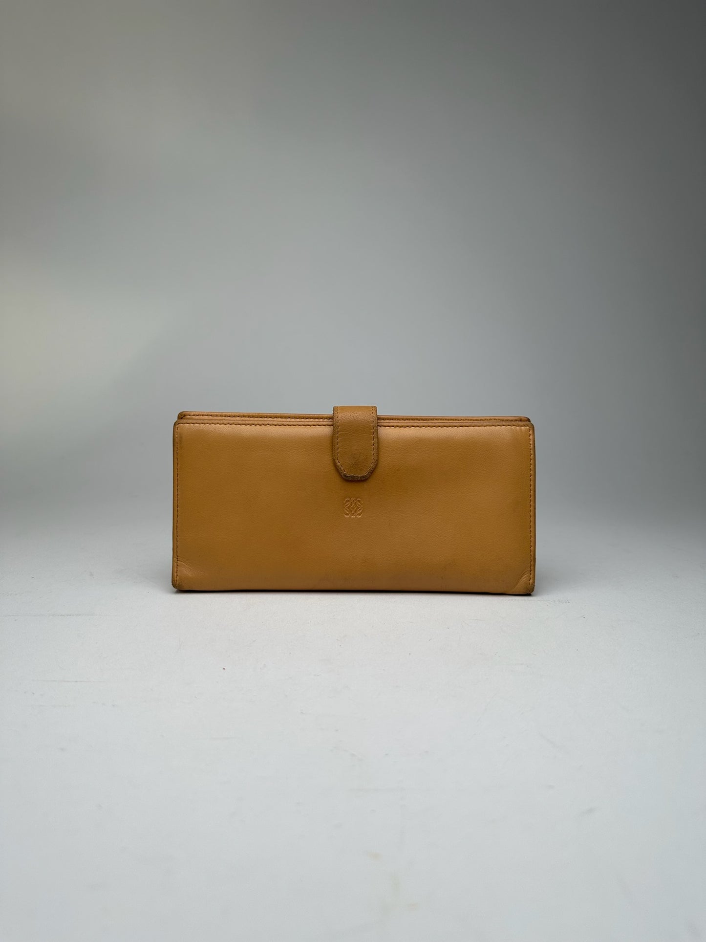 Vintage Loewe Madrid Leather wallet brown