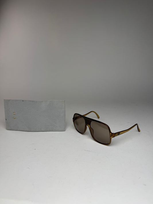 Vintage Dior Aviator Sunglasses brown
