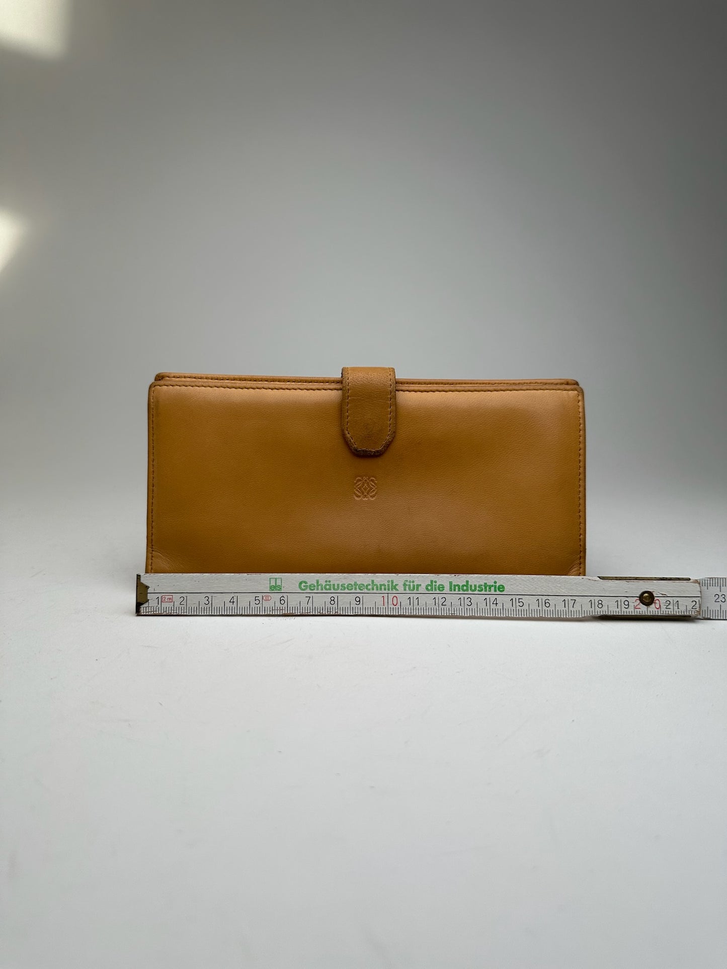 Vintage Loewe Madrid Leather wallet brown