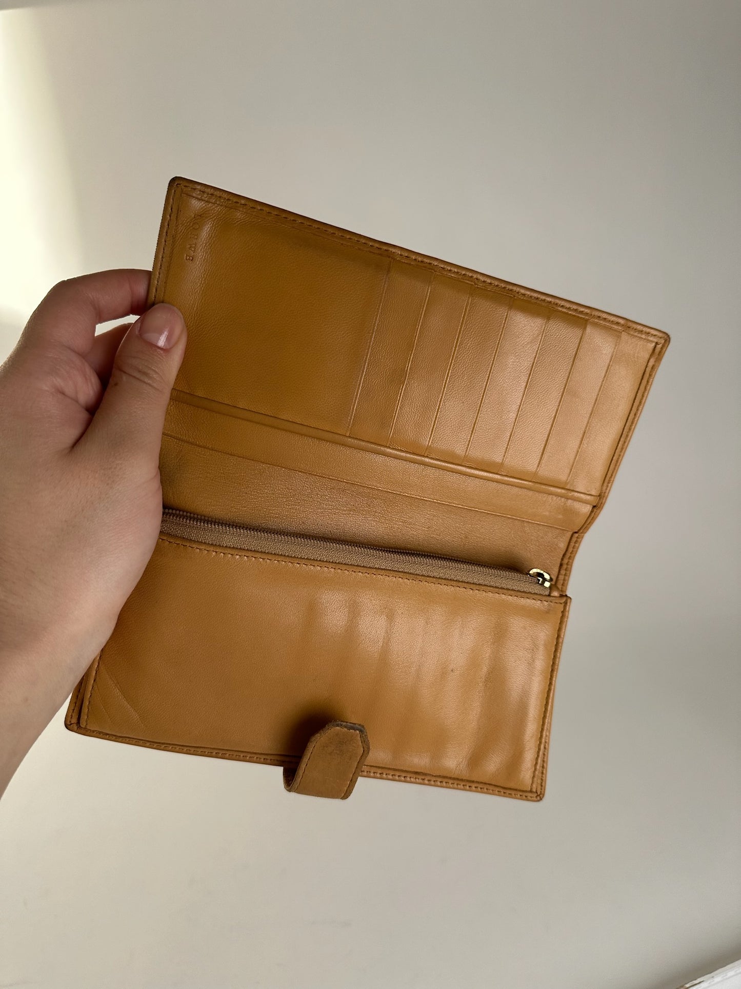 Vintage Loewe Madrid Leather wallet brown