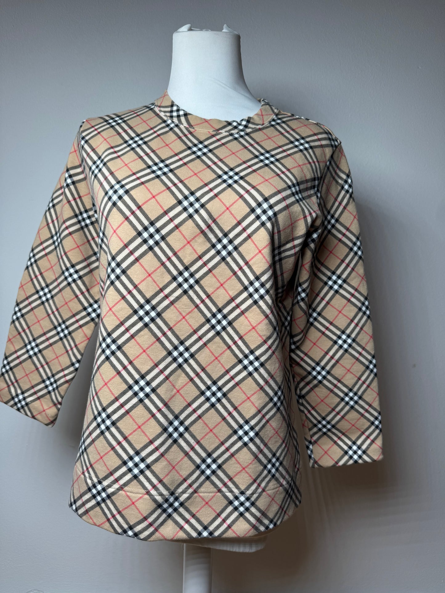 Vintage Burberry Novacheck Crewneck Sweater M