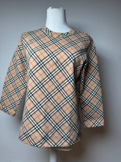 Vintage Burberry Novacheck Crewneck Sweater M