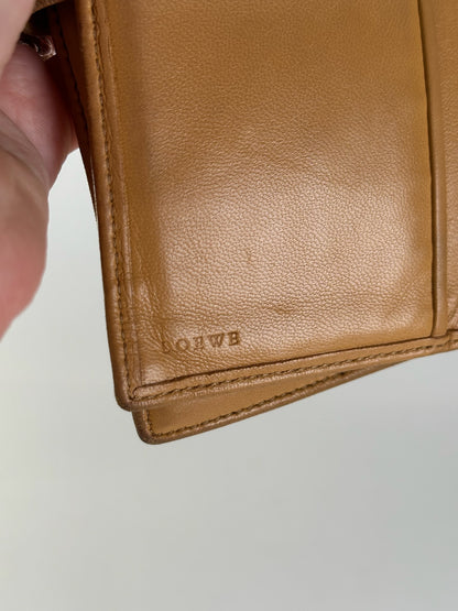 Vintage Loewe Madrid Leather wallet brown
