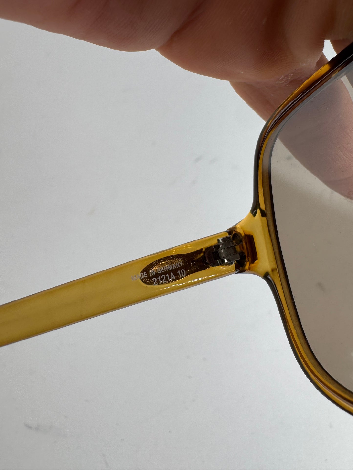 Vintage Dior Aviator Sunglasses brown