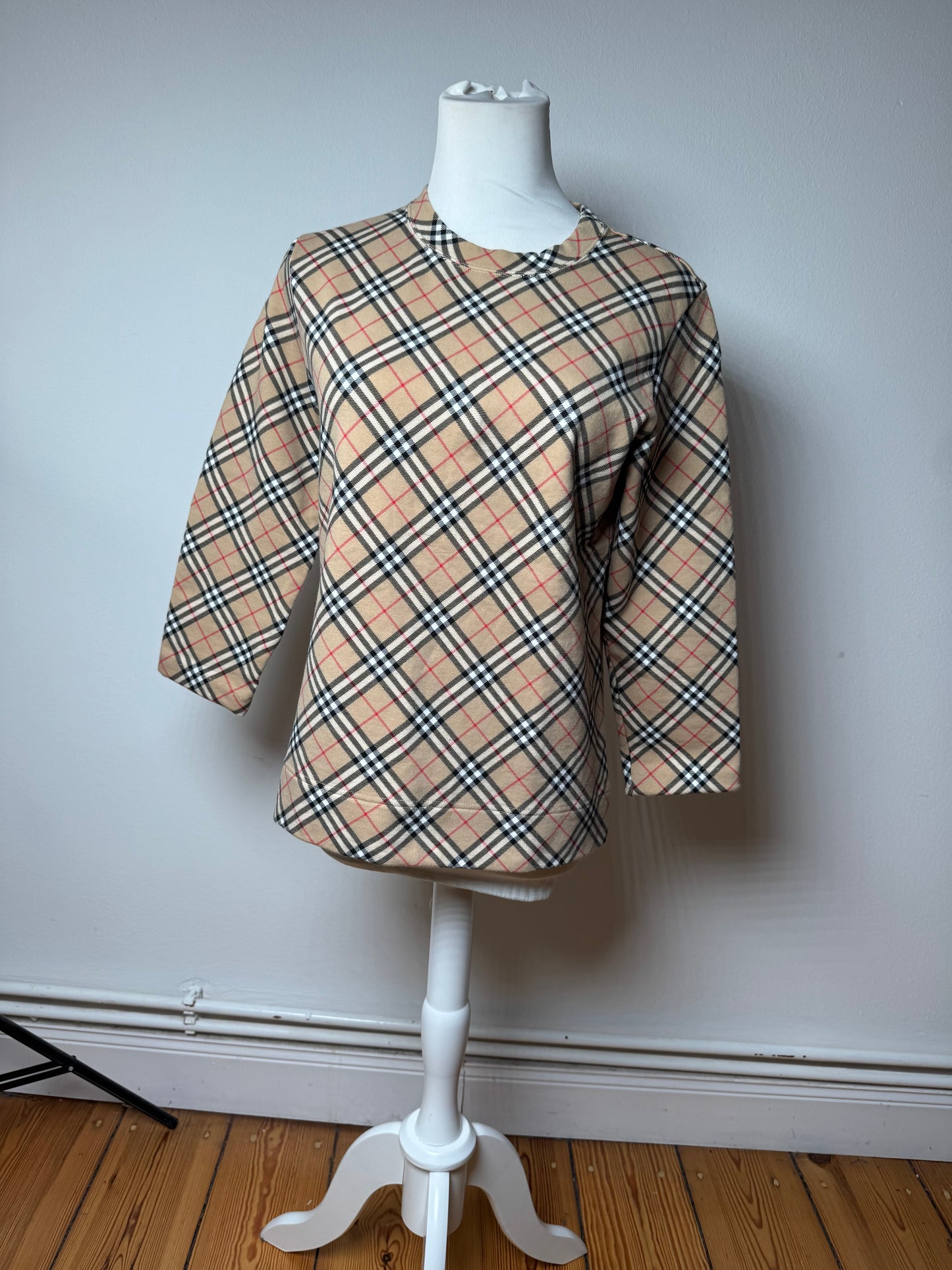 Vintage Burberry Novacheck Crewneck Sweater M