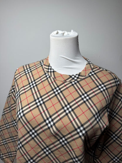 Vintage Burberry Novacheck Crewneck Sweater M