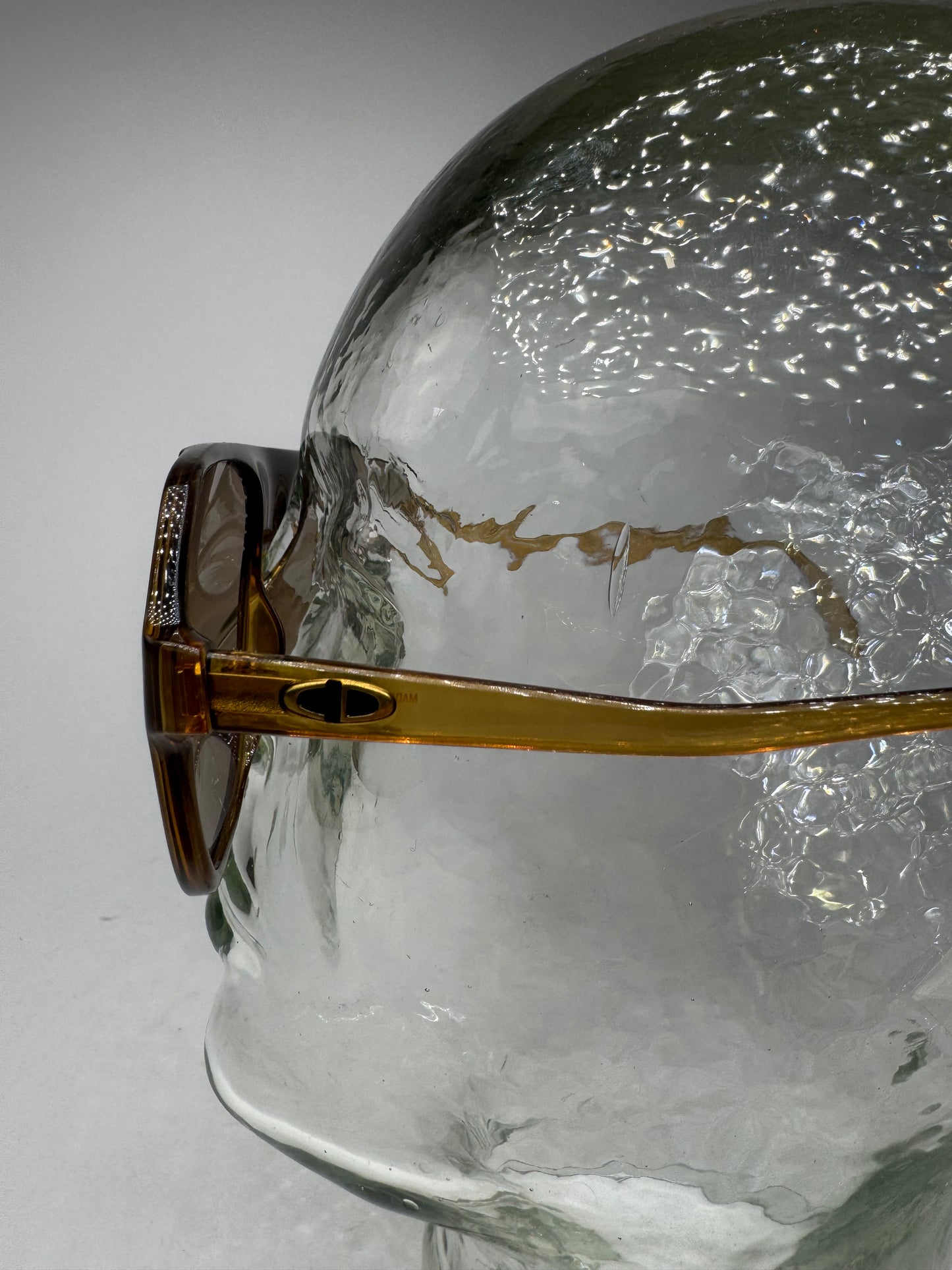 Vintage Dior Aviator Sunglasses brown