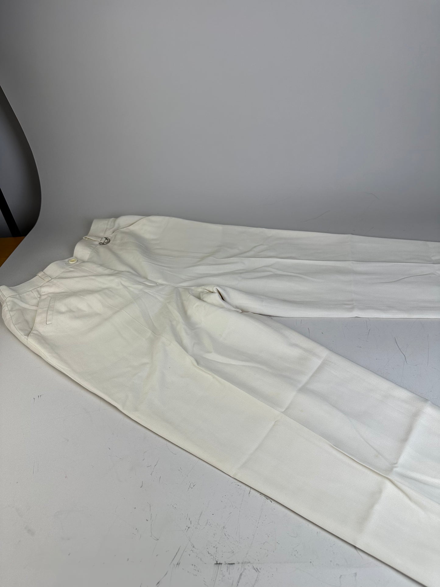 Vintage Dior Tailored Pants Off-White M