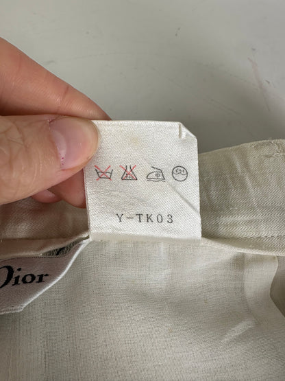 Vintage Dior Tailored Pants Off-White M