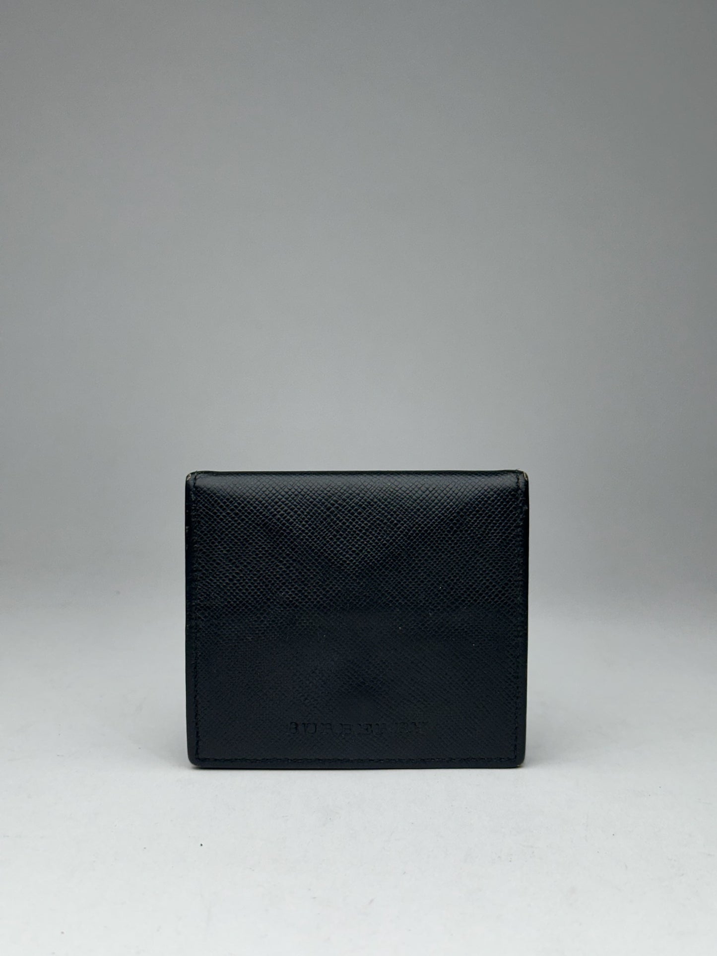 Vintage Burberry Leather Purse black