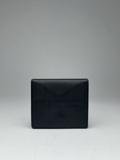 Vintage Burberry Leather Purse black