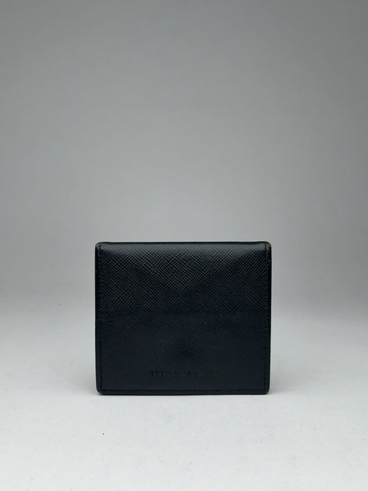 Vintage Burberry Leather Purse black