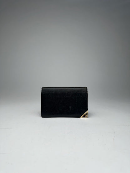 Vintage Givenchy Leather Card Holder black