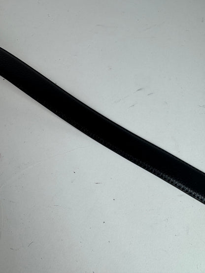 Vintage Cartier Leather Belt black