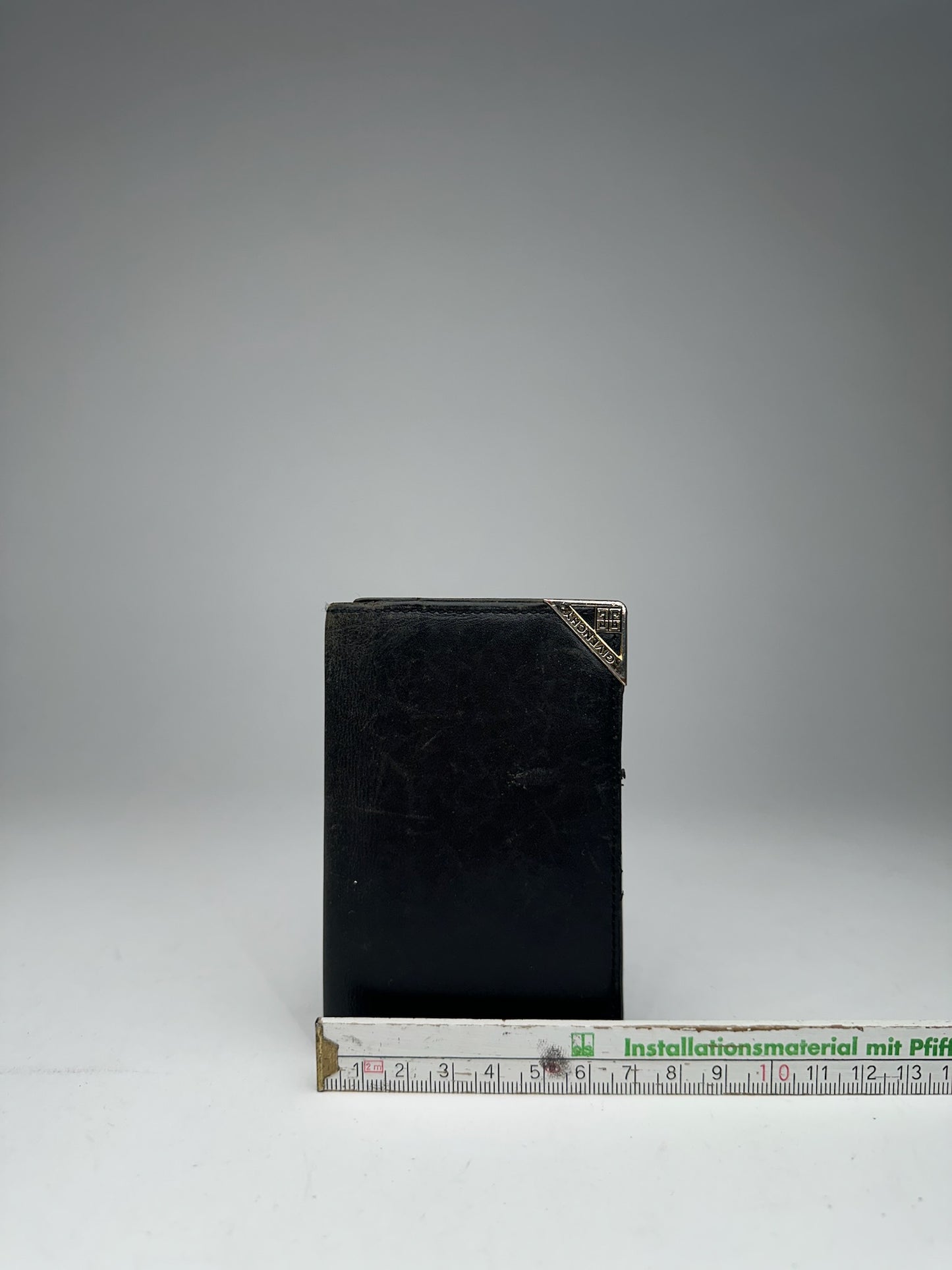 Vintage Givenchy Leather Card Holder black