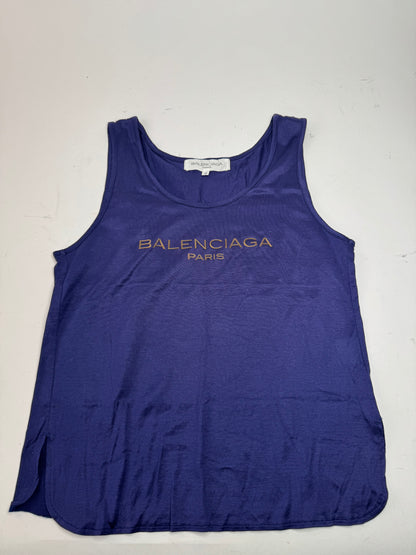Haut vintage en toile Balenciaga violet M