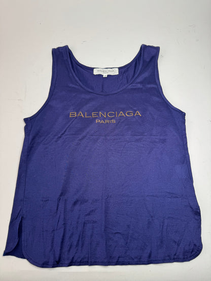 Haut vintage en toile Balenciaga violet M