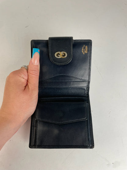 Gucci GG Canvas Cardholder Blue/Beige