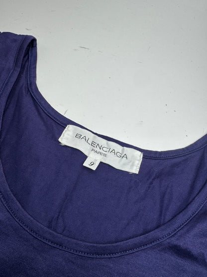 Haut vintage en toile Balenciaga violet M